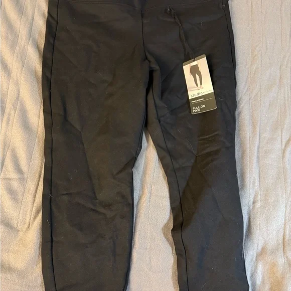 Studio Black Pull-On Pants - Picture 1 of 4